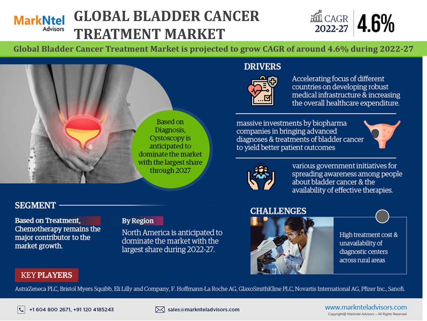 Bladder Cancer Treatment Market Size, Share, Growth, Future and Analysis Forecast 2022-2027